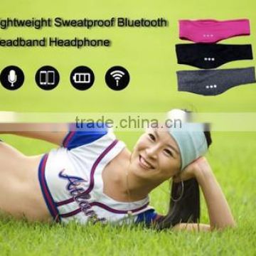 Wireless Bluetooth Headband/Earphone Sport Headband