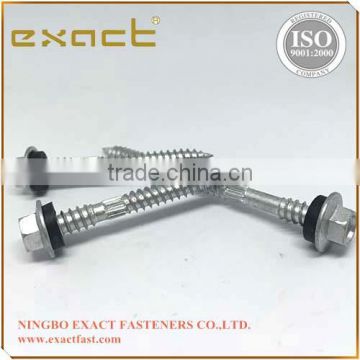 Pan head self tapping screw hex washer head roofing screw