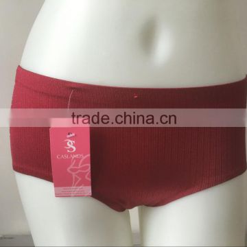 Hot Sale One-piece Lady Shorts Brief Underwear Panty(CS19333)
