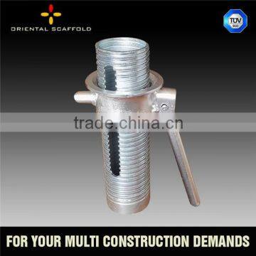 Adjustable scaffolding Shoring prop sleeve nut