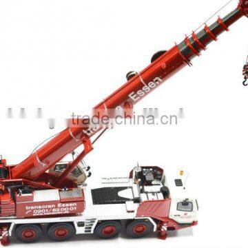 1:50 scale diecast metal engineering truck crane model