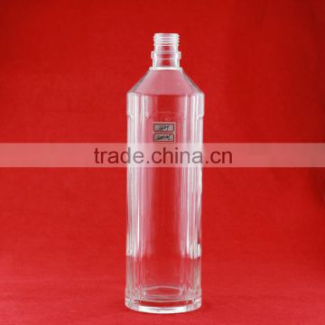 High quality water glass bottle vit glass bottle 1litere glass bottle