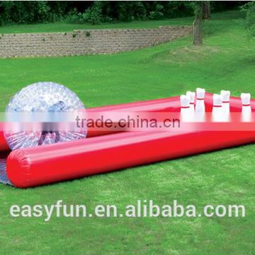 Funny water play toy ball Commercial Interesting Inflatable Transparent Body Zorb Ball for Sale