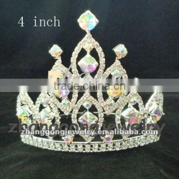 Crystal AB beauty design diamond pageant tiara