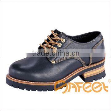 Low cut genuine leather waterproof insulated metguard boots, pro tech shoes, mould safety shoes manufacturer SA-N023