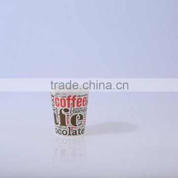 GoBest Custom logo 4oz-24oz Single Wall Hot Drink Paper Packaging Cup with PE coated