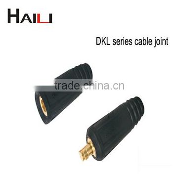 Red & Black Euro Type Welding Cable Joint Male and Female DKL