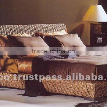 water hyacinth double beds/ Bedroom Furniture 2012