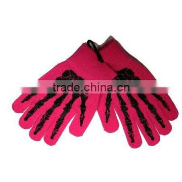 Goth punk gloves