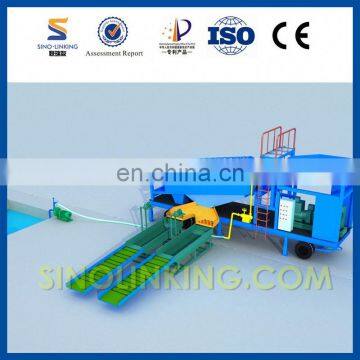 Best price mini gold mining trommel from SINOLINKING