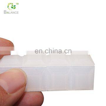 glass table rubber pad furniture pad for sticky glue heavy duty OEM silicone rubber bumper pads