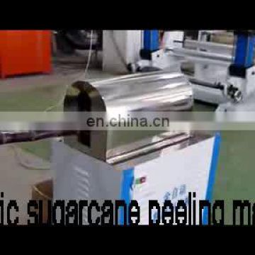Stainless Steel Single Head Sugarcane Peeling Machine for Sale
