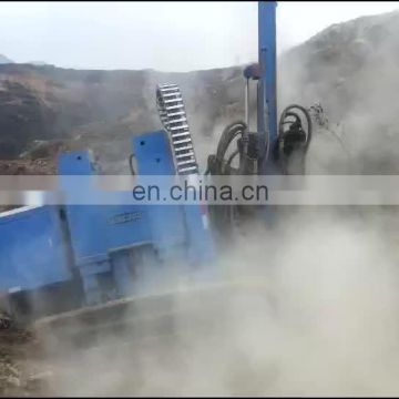 High Power Pole Erection Machine In Borehole Drilling Screw Pile Driver