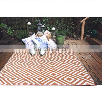 Dotcom Custom plastic woven carpet for outdoor indoor