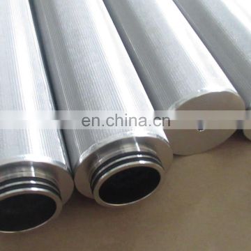 0.5um 5 micron 25 micron 30 micron ss 304 stainless steel sinter microporous steam filter element