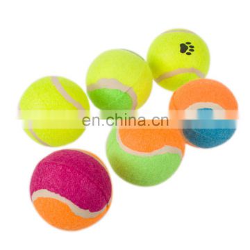 Unique Spiky Teeth Pet Dog Stress Treat Tennis Ball Squeaky Red Rubber Tugging Toys For Dog