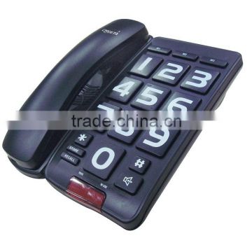 Corded big button big ket telephone for old people