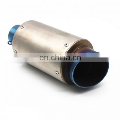 Universal motor modified  Gray Blu exhaust pipe escape for MTM067 exhaust muffler
