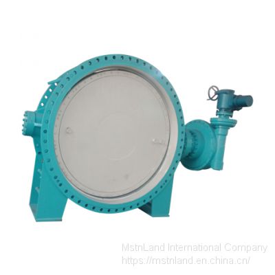 Mstnland ELECTRIC FLANGED THREE-ECCENTRIC BUTTERFLY VALVE