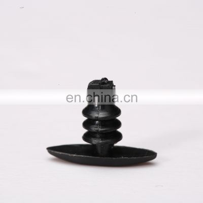 JZ Car Universal Black seal strip nail auto Plastic Fasteners car clip