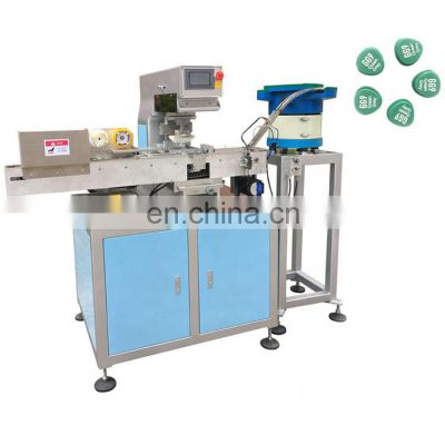 1 color full automatic pad printer bull printing machine with pad clean system and ir tunnel