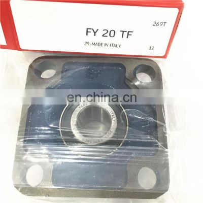 Buy Famous Brand Pillow Block Bearing FY 25 TF Square flanged ball bearing unit FY25TF bearing with high quality