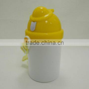 wholesale 400ml 3D sublimation children water bottle, Plastic cup, thermos flask
