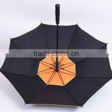 Hotsell sports 27*8k pongee fabric golf umbrella