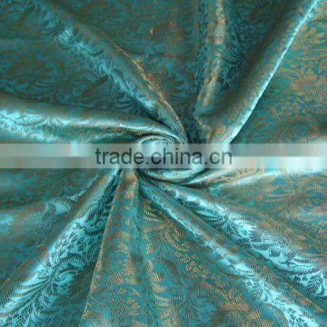 Chinese brocade with flower pattern