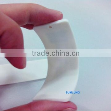 Washable RFID Laundry Tag Slim Flexible UHF 860-960MHz Alien H3 96bit Silicone Waterproof Recyclable