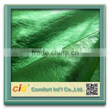 Shining Surface Artificial Leather/Synthetic Leather/PU Fabric
