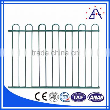 Powder Coating 6063 T5 Color Steel Fence Panel