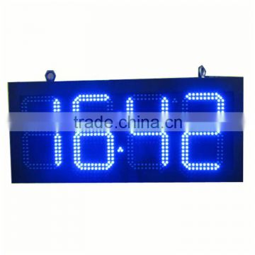 China supplier wholesale outdoor digital led screen/led time temperature display/led display for clock use