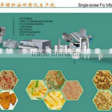 Fried Pellet Chips Snacks Making Machine