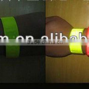 reflective soft PVC tape wrist strap warning band