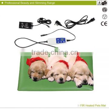 FIR Heated Pets Mat Keep Pet Warm With Waterproof PVC Cover Therapeutic Function for Small Pet
