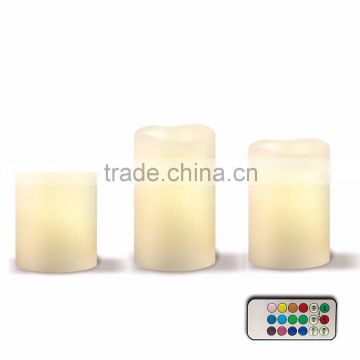 Hot sale RC color changing mode led flameless candle