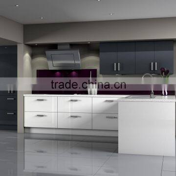 MDF kitchen cabinets Modern china made kitchen cabinets with handles