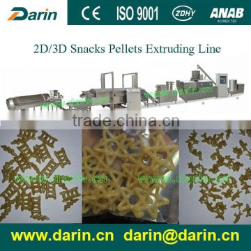 3D 2D snack food making machine puffed food processing line