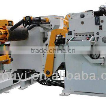3-IN-1 automatic steel sheet straightening , decoiling and feeding machine