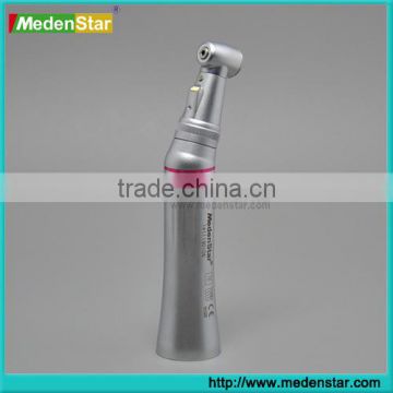 Inner water spray 1:5 increasing handpiece/contra angle low speed led handpiece /1:5 push button dental turbine