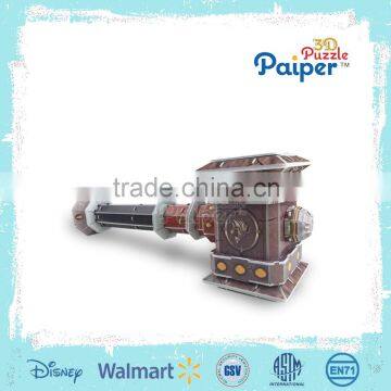 3d paper model puzzle diy toy for kids