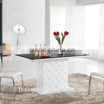 M001 modern design White color Luxury style dining room table
