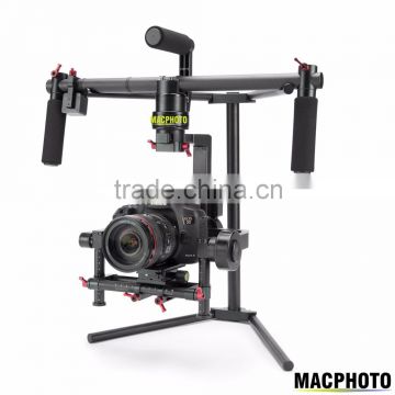 Updated 32 Bit handheld steadycam + Case And Stand +Bluetooth connectivity T-M1