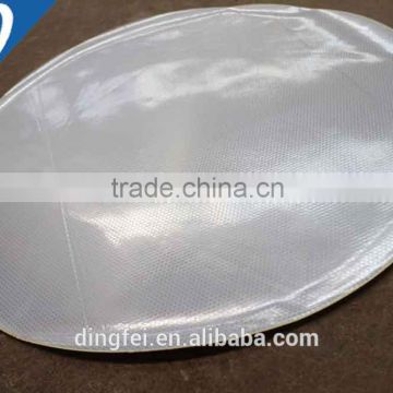 Micro prismatic round reflective film for Safety Warning