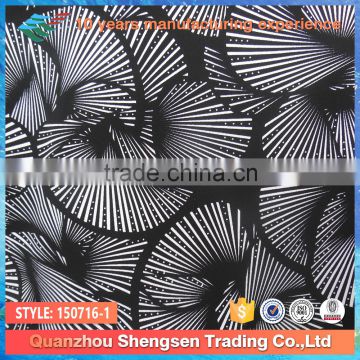 2015 new 80 nylon 20 spandex plant printed two piece swimsuit fabric