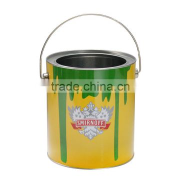 Factory price and superior paint tin cans with handle