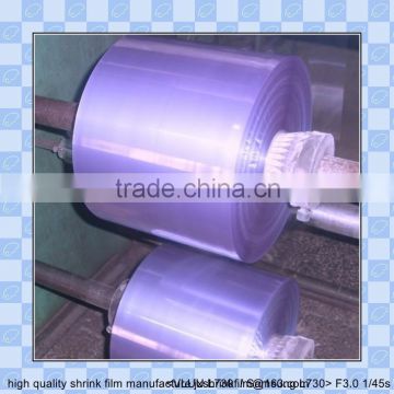 top quality pvc shrinkable film (for packing not for lable )