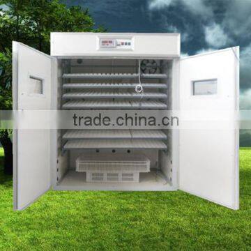 600 chicken eggs incubator / fully automatic new designed egg incubator