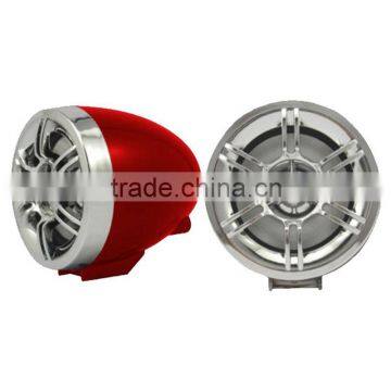Best 3 inch 10w half-plated red Universal Horn for Motorcycle